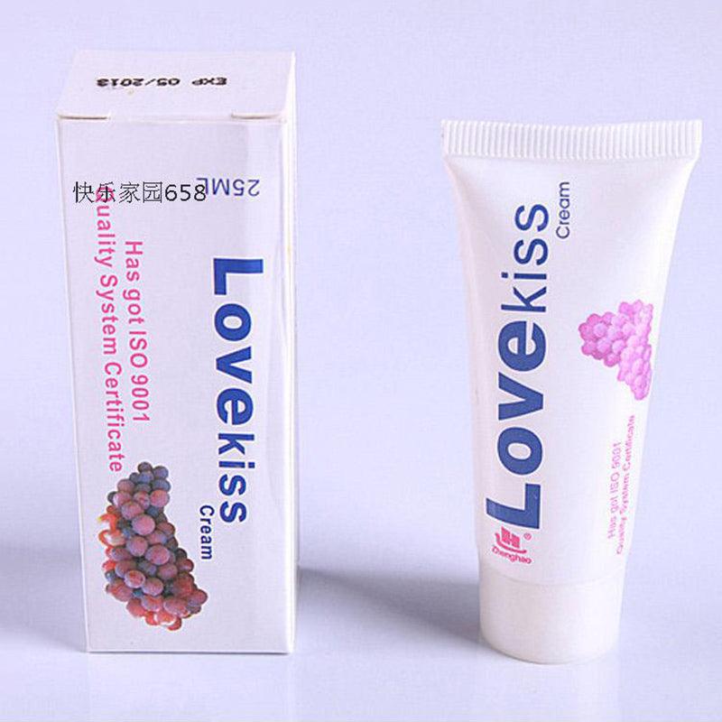 Love Kiss Edible Fruit-Flavored Lubricant – Grape Oral Massage Gel for Male and Female Intimacy, 25ml - Passion Pulse Adult