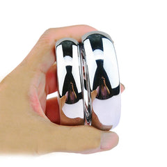 6-Size Metal Cock Ring Set – Penis Bondage & Delay Ejaculation Toy for Men - Passion Pulse Adult