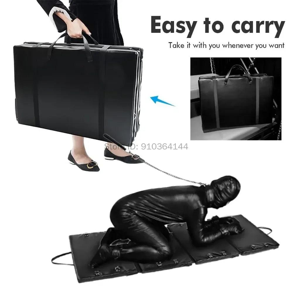 Portable Bondage Furniture – Erotic Bed & Outdoor Camping Mat for Couples - Passion Pulse Adult