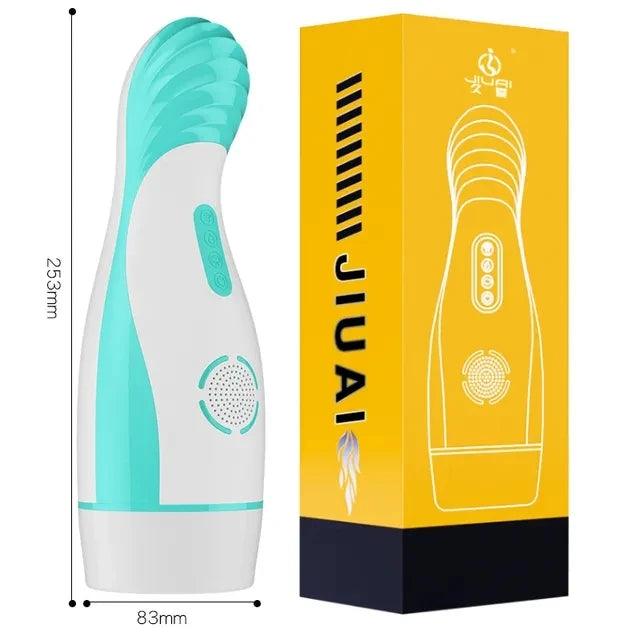 Automatic Blowjob Masturbator for Men – Sucking & Heated Vaginal Mouth - Passion Pulse Adult