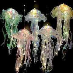 Jellyfish Night Light Lamp – Portable Flower Lamp for Home & Bedroom Decor - Passion Pulse Adult