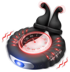 USB Rechargeable Silicone Vibrating Penis Ring – 10 Modes for Couples - Passion Pulse Adult