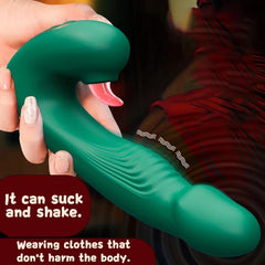 JIUAI 10-Mode Sucking & Vibration Stimulator - Passion Pulse Adult