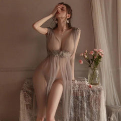 Lady Rome Sheer Fairy Nighty – Romantic Sexy Nightdress - Passion Pulse Adult