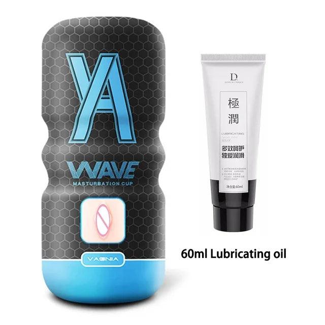 WAVE Powerful Sucking Masturbation Cup - Passion Pulse Adult