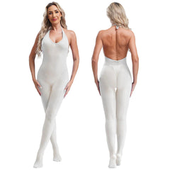Women Ultra-Thin Tearable Body-stocking – See-Through Erotic Jumpsuit Catsuit - Passion Pulse Adult