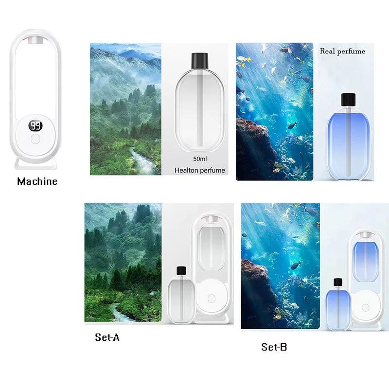 Rechargeable Aroma Diffuser – 5-Mode Auto Essential Oil Sprayer - Passion Pulse Adult