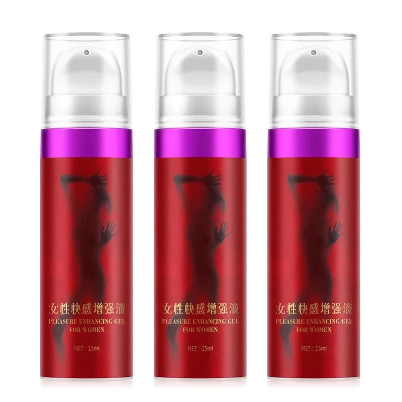Female Orgasm Enhancing Gel – Libido Stimulator and Climax Intensifier, Tightening Aphrodisiac Oil, 15ml - Passion Pulse Adult