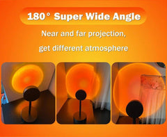 Mini USB Sunset Projector Light – Create Stunning Atmospheres - Passion Pulse Adult