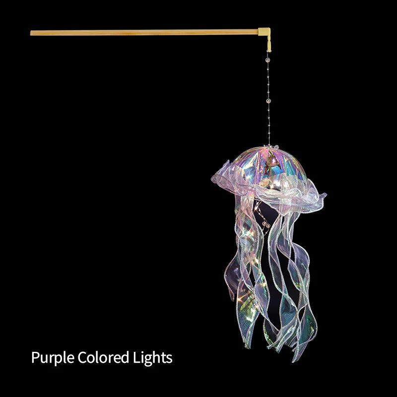 Jellyfish Night Light Lamp – Portable Flower Lamp for Home & Bedroom Decor - Passion Pulse Adult