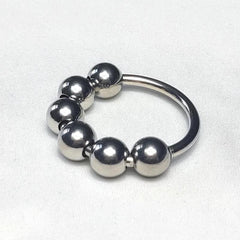 6 Sizes Stainless Steel Penis Ring – Delay & Glans Stimulation - Passion Pulse Adult