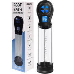 Hannibal LCD Electric Penis Pump – Enlargement Trainer & Male Masturbator - Passion Pulse Adult