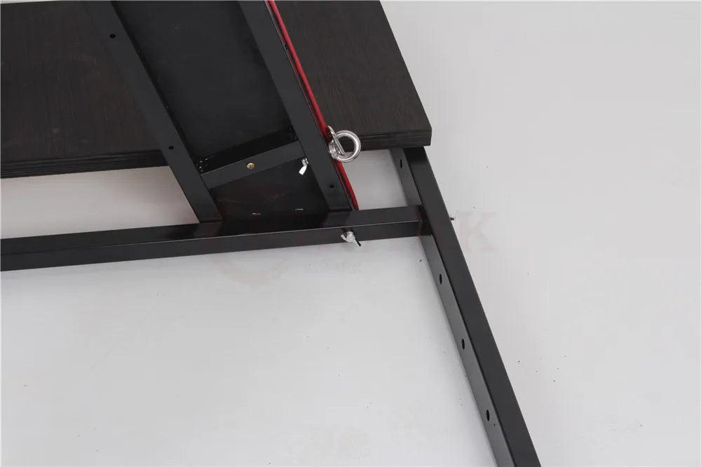 Heavy-Duty X-Shaped BDSM Bondage Frame | Adjustable Restraint Rack for Couples | Erotic Sex Furniture for Adult Games - Passion Pulse Adult