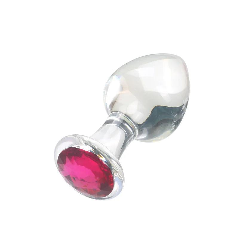 VaHppy Diamond Glass Anal Plugs – Elegant & Body-Safe for Beginners and Beyond - Passion Pulse Adult