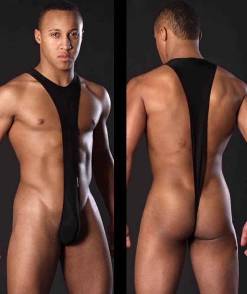 Man's Erotic Sexy Strap G-String – Low-Waist Mankini & SM Bodysuit for Men - Passion Pulse Adult
