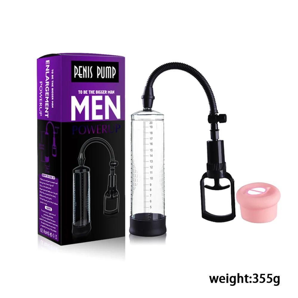 Penis Pump Vacuum – Male Enhancement & Erection Trainer for Men - Passion Pulse Adult