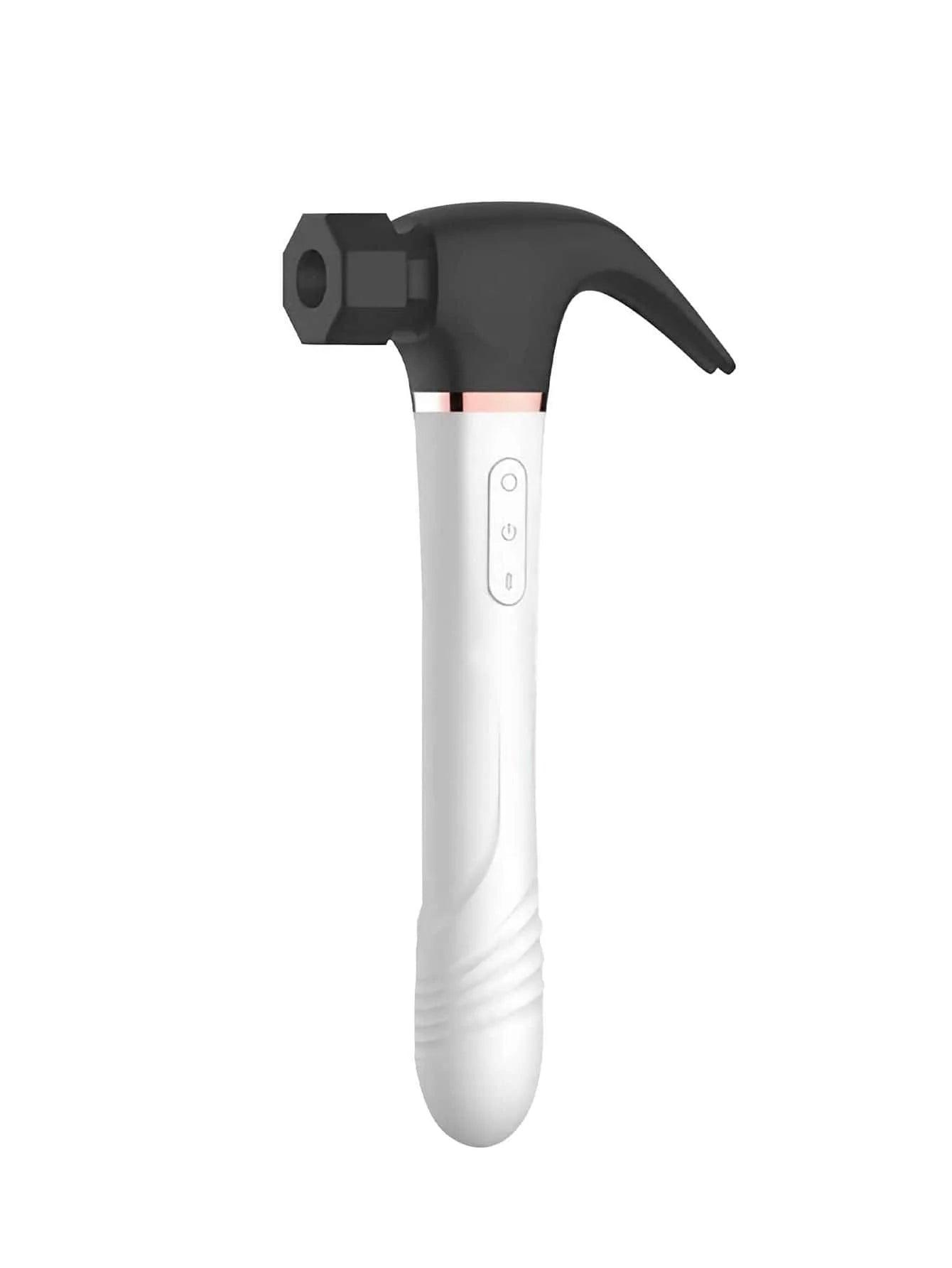 Hammer Suction Disc Vibrator – Multi-Zone Pleasure Device with Licking, Suction & Telescopic Thrusting - Passion Pulse Adult