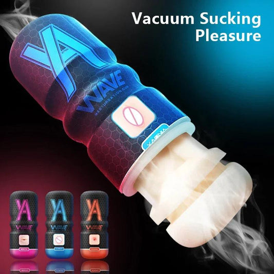 WAVE Powerful Sucking Masturbation Cup - Passion Pulse Adult