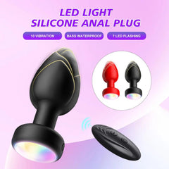 Wireless Remote-Controlled Anal Plug – 10-Speed Vibrating Prostate Massager - Passion Pulse Adult