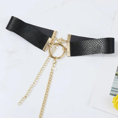 Heart Tassel Leather Nipple Covers with Chain & Choker - Passion Pulse Adult