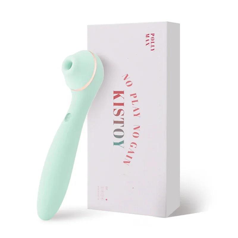 KISS TOY Polly – Heatable Sucking Vibrator for Clitoris, G-Spot & Nipple Stimulation Polly Max - Passion Pulse Adult