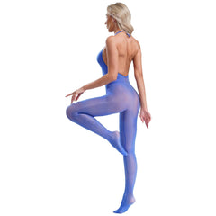 Women Ultra-Thin Tearable Body-stocking – See-Through Erotic Jumpsuit Catsuit - Passion Pulse Adult