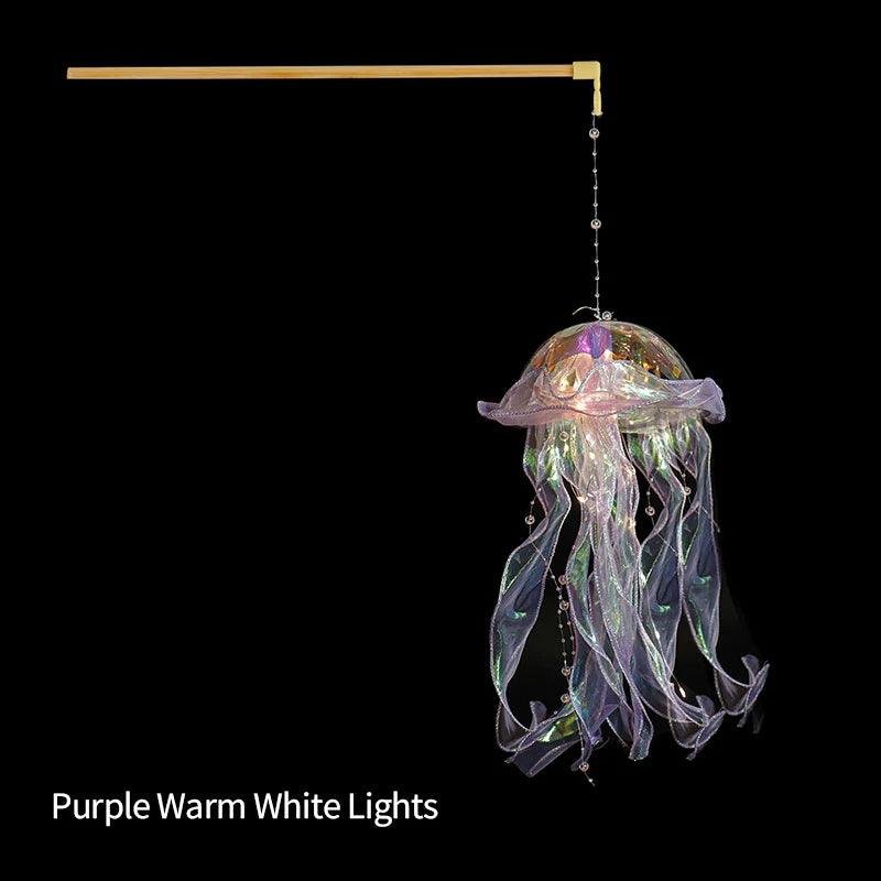 Jellyfish Night Light Lamp – Portable Flower Lamp for Home & Bedroom Decor - Passion Pulse Adult