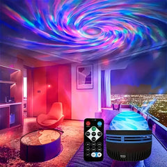 LED Galaxy Projector Night Light with Remote – USB Rechargeable Starry Sky Lamp, 7 Modes for Kids and Room Decor - Passion Pulse Adult