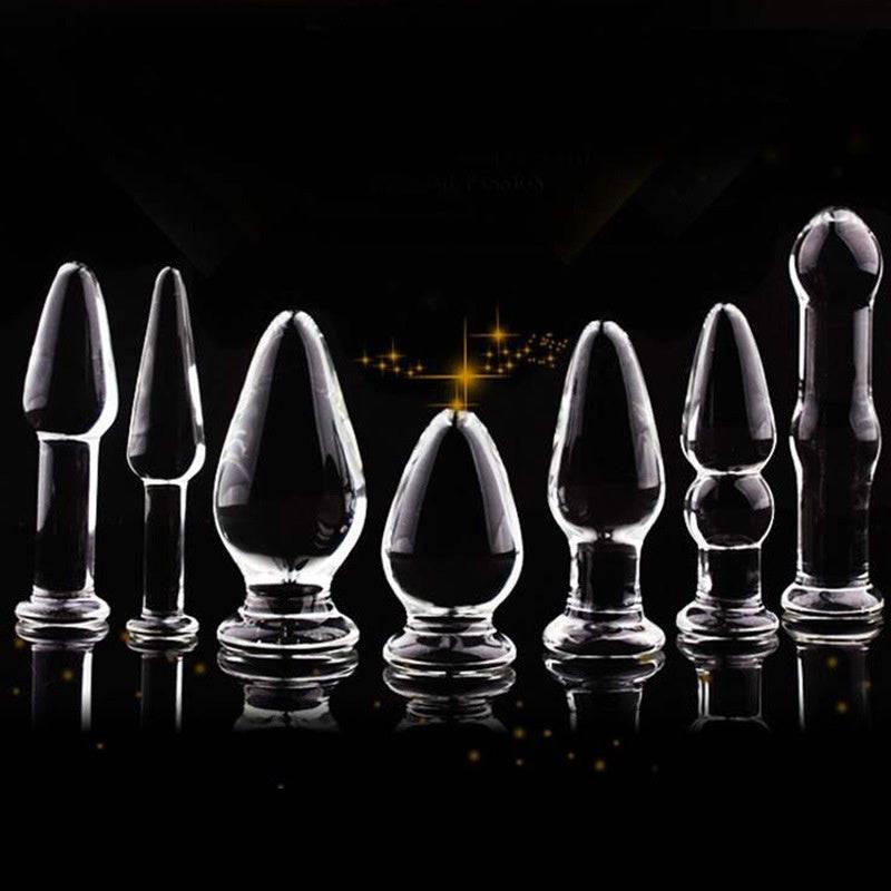 Glass Crystal Butt Plug - Passion Pulse Adult