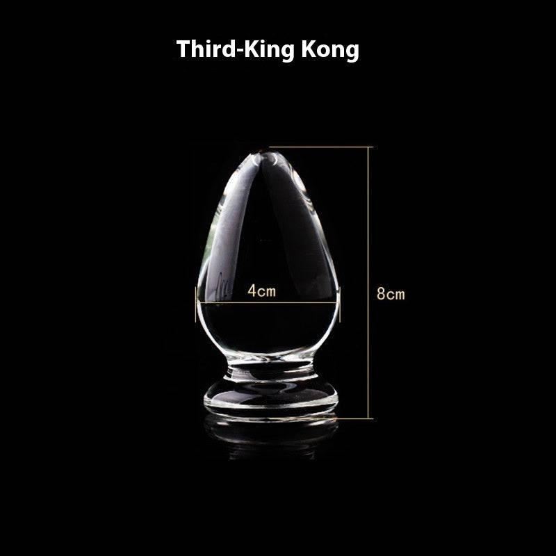 Glass Crystal Butt Plug - Passion Pulse Adult