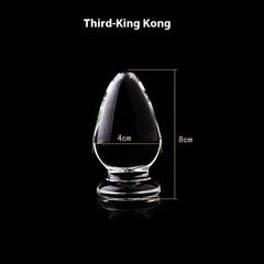 Glass Crystal Butt Plug - Passion Pulse Adult