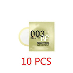 Okamoto Zero Zero Three Real Fit 0.03mm Condoms – Ultra-Thin, Natural Fit for Enhanced Comfort - Passion Pulse Adult