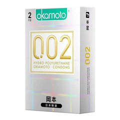 Okamoto Zero Zero Two 0.02mm Hydro Polyurethane Condoms – Ultra-Thin for Enhanced Sensation - Passion Pulse Adult