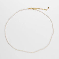 Fever Pearl Necklace - Classic Round High-End Elegant Retro Choker, - Passion Pulse Adult