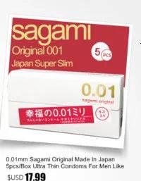 Sagami Original 0.02 Ultra-Thin Condoms - Passion Pulse Adult