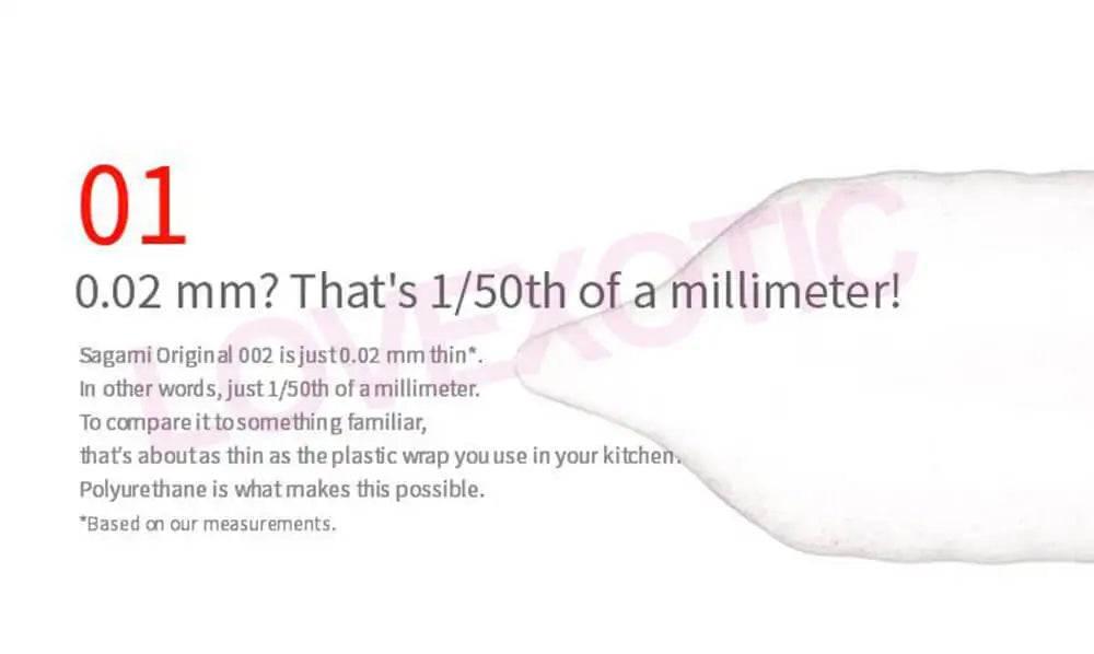 Sagami Original 0.02 Ultra-Thin Condoms - Passion Pulse Adult