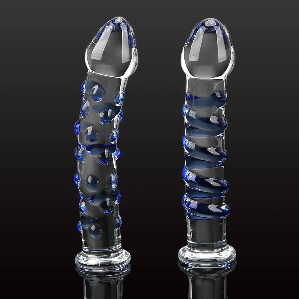17cm Glass Dildo - Versatile Prostate & Vaginal Massager - Passion Pulse Adult