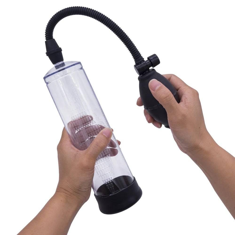 Effective Penis Pump: Enlargement Vacuum Dick Extender for Men, Sex Toy to Increase Length and Enlarger, Male Training Erotic Adult Sexy Product - Passion Pulse Adult