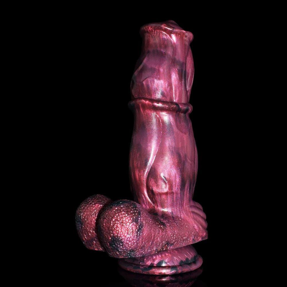 8.27" Wolf Dildo with 4 Knots - Realistic Design for Ultimate Stimulation - Passion Pulse Adult