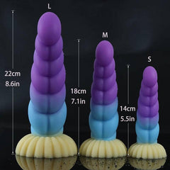 Realistic Monster Dildo – Giant Penis with Suction Cup for Anal and Vaginal Penetration - Passion Pulse Adult