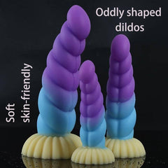 Realistic Monster Dildo – Giant Penis with Suction Cup for Anal and Vaginal Penetration - Passion Pulse Adult