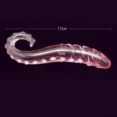 Manyjoy Crystal Glass Dildo – Long G-Spot Massager & Anal Plug - Passion Pulse Adult