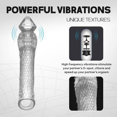 Long and Thick Dragon Sleeve - Passion Pulse Adult