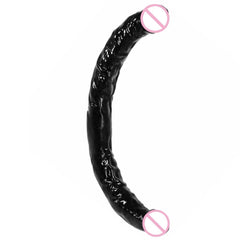 42*4cm Double Dildos Realistic Double Headed Phallus Stimulation of Vagina and Anus Long Penis Dick Sex Toys for Women Lesbian - Passion Pulse Adult