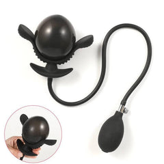 InflataMax - Adjustable Inflatable Plug with Pump - Passion Pulse Adult