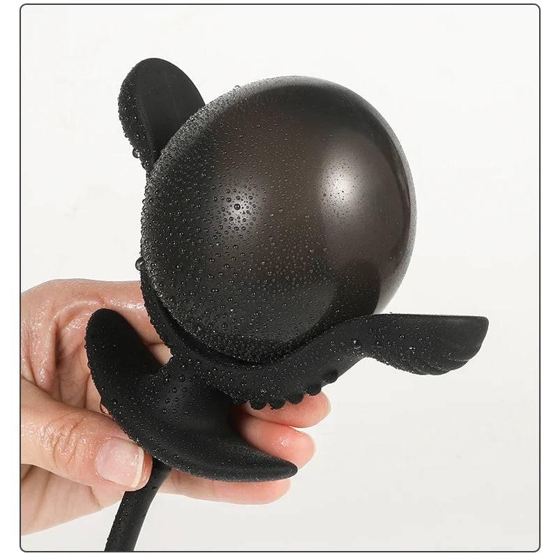 InflataMax - Adjustable Inflatable Plug with Pump - Passion Pulse Adult