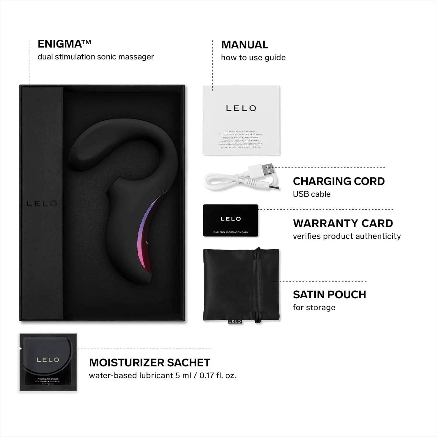 LELO ENIGMA Dual Stimulation Sex Toy - Passion Pulse Adult