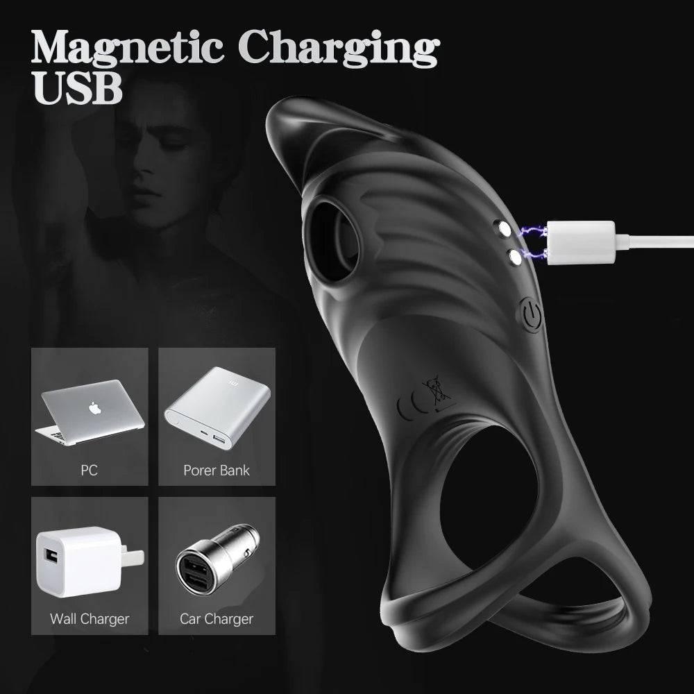 PASSION PULSE ADULT Remote Control Cock Ring Vibrator - Passion Pulse Adult