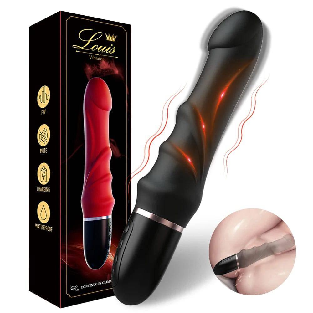 Extra-Large Vibrating Dildo Massager – Powerful Vaginal Stimulator for Women & Couples - Passion Pulse Adult