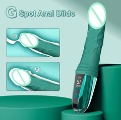 LCD Display 12-Power Vibrator – Clitoris, Nipple & G-Spot Stimulator - Passion Pulse Adult